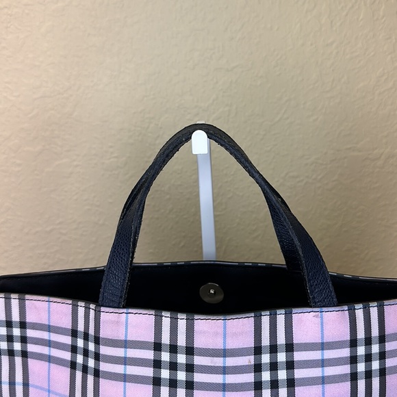 Burberry Tote Bag Handbag Pink - Picture 9 of 14